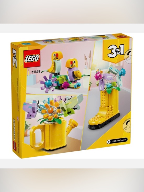 Lego Other - Lego 31149 Creator 3 in 1 Flowers in Watering Can Set